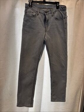 George Slim Fit Jeans 32 x 30 in Grey Wash